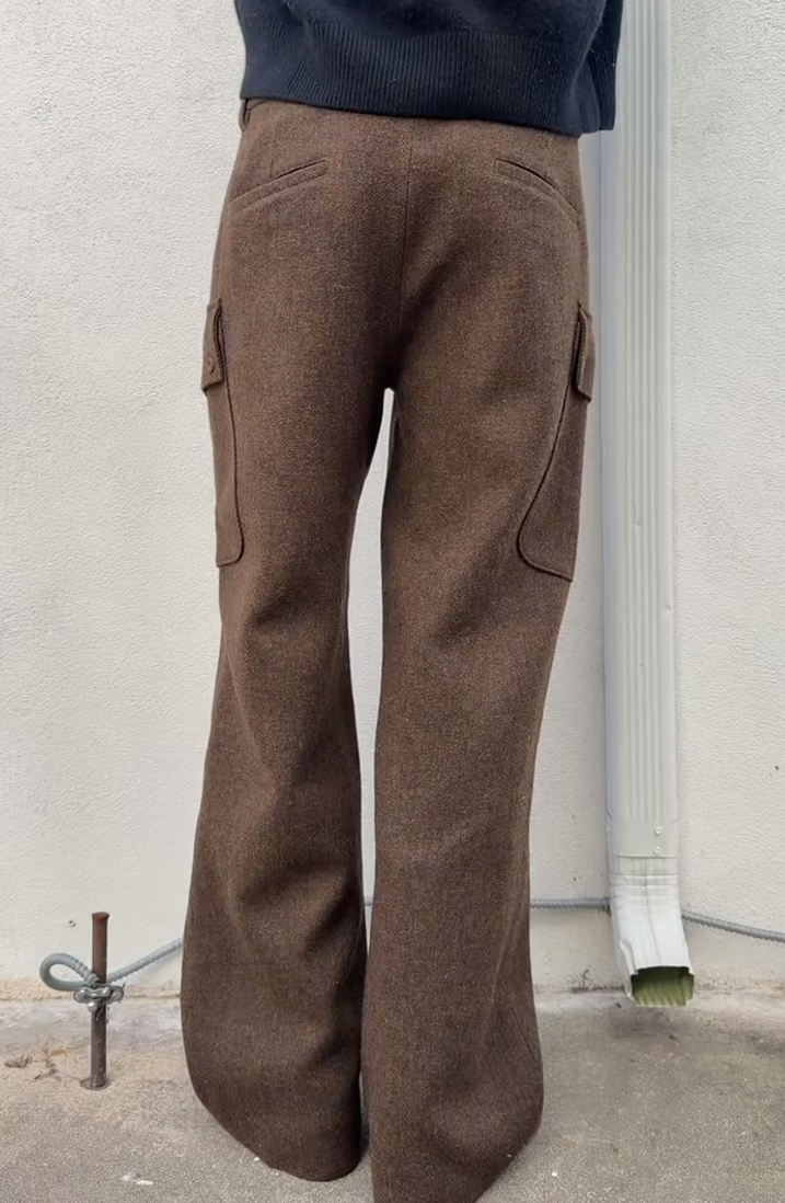 Wool Pit Crew Trouser