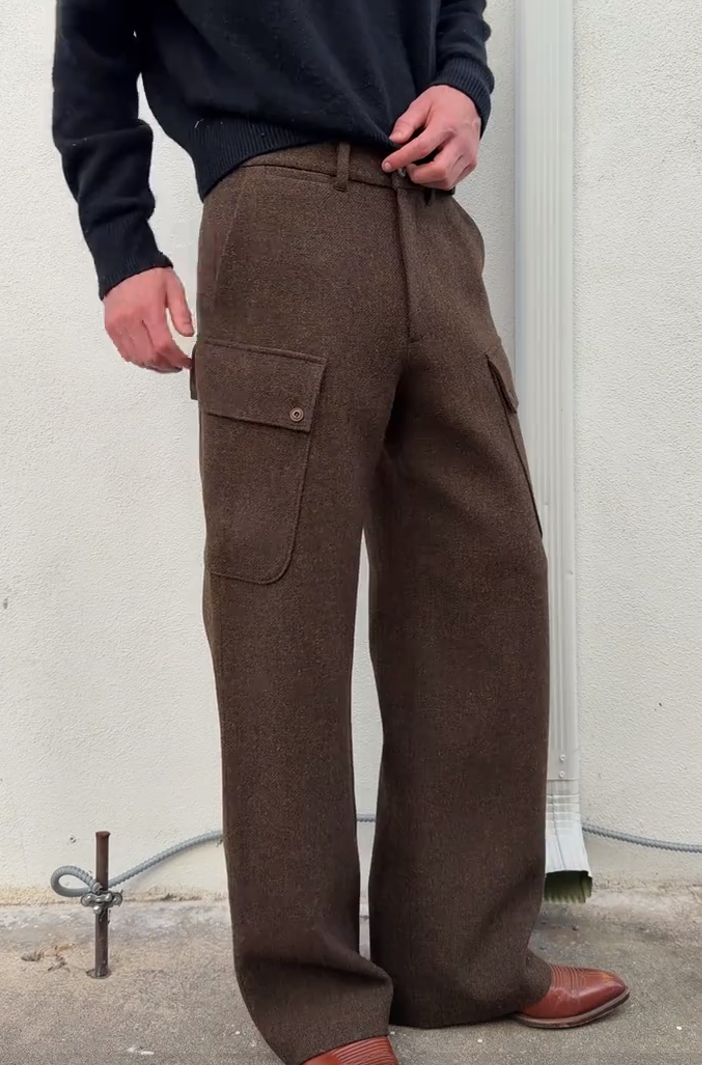 Wool Pit Crew Trouser