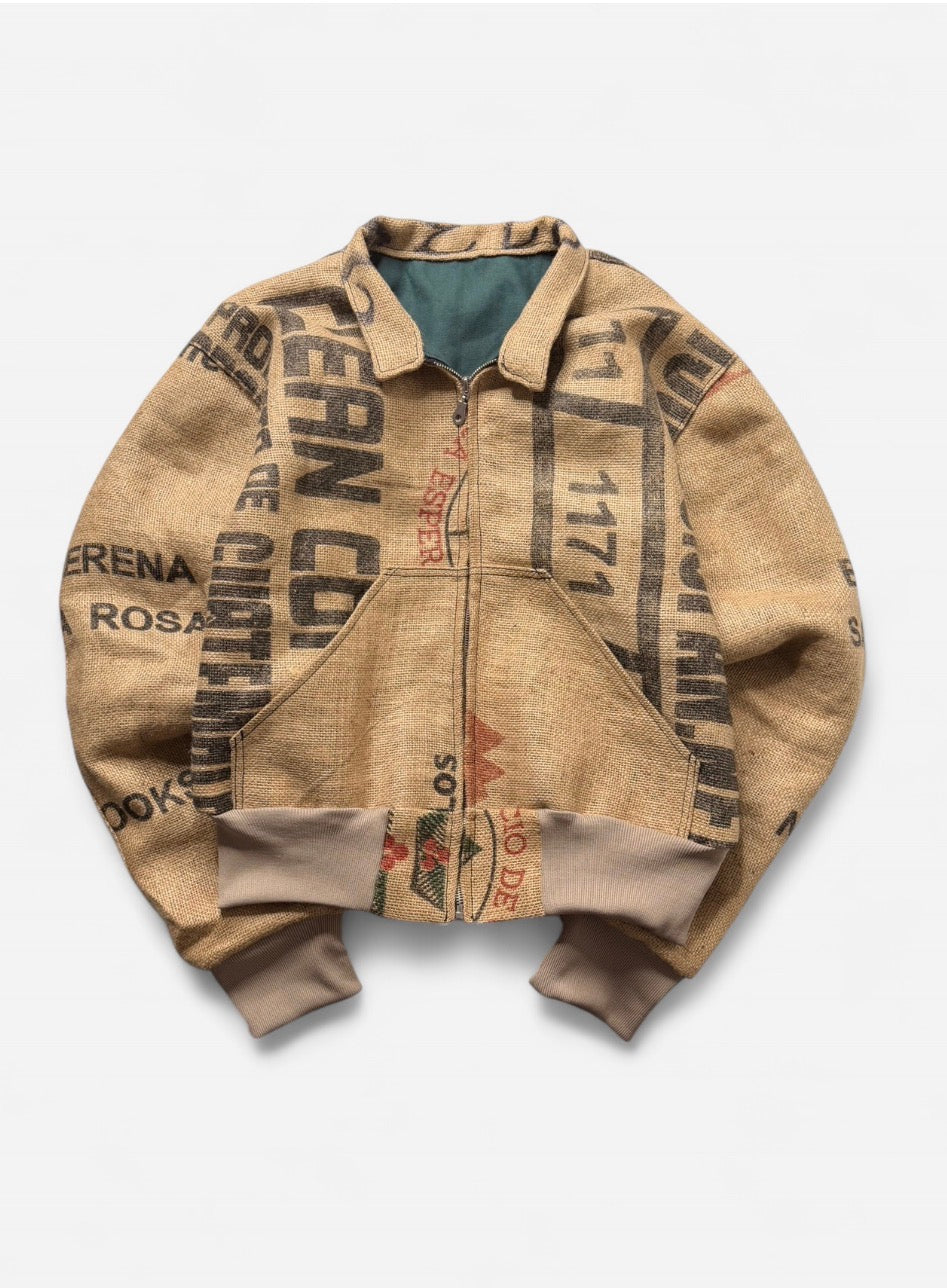 Burlap coat
