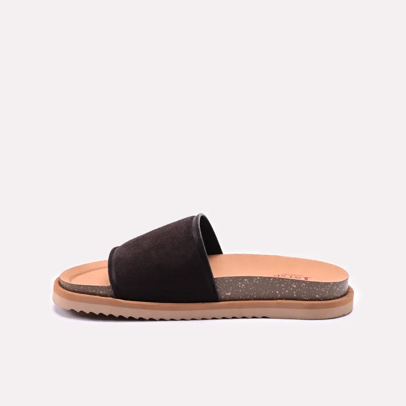 Black Casual Slippers For Men