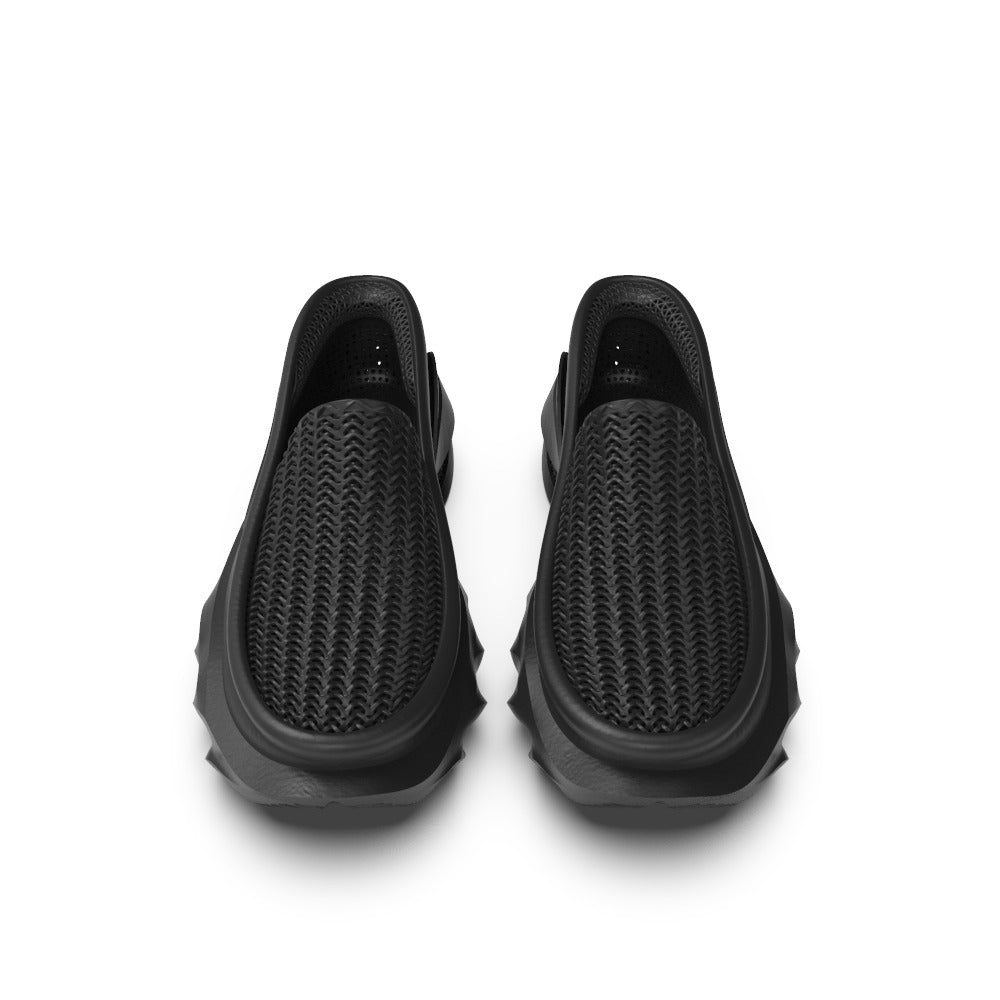 3D printed mesh height-increasing soft-soled slip-on shoes