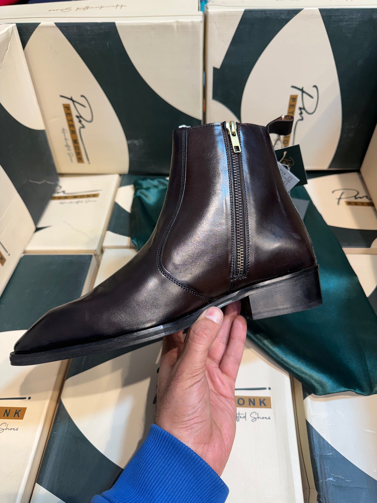 Cuban and Chelsea boots