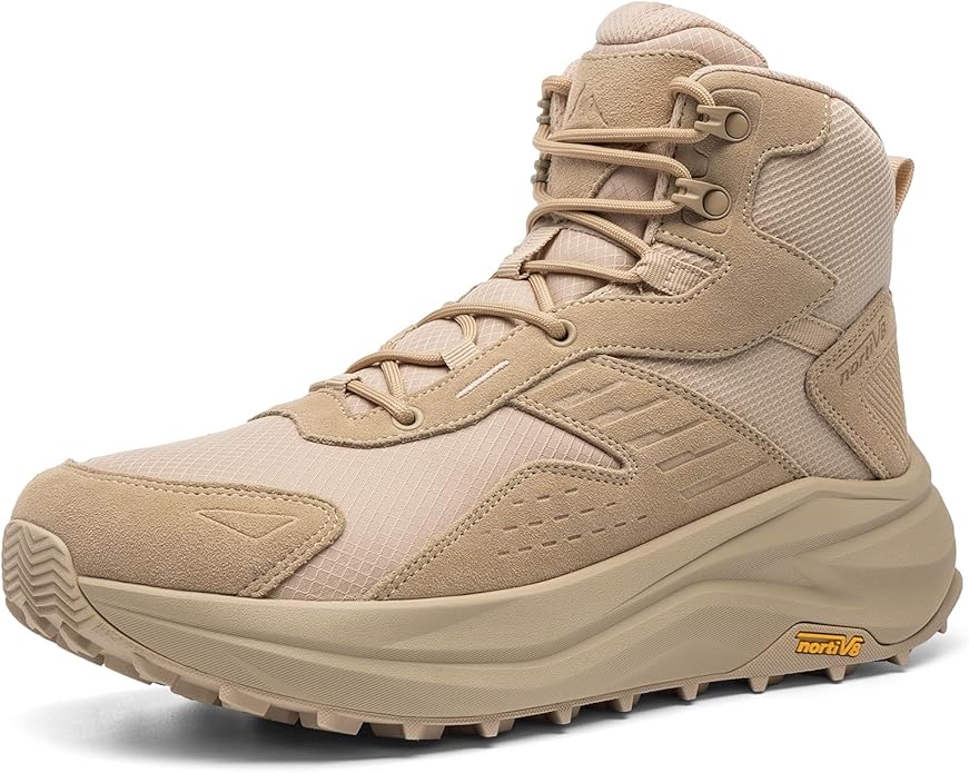 Men's Wide Toe Box Hiking Boots Low Drop Waterproof