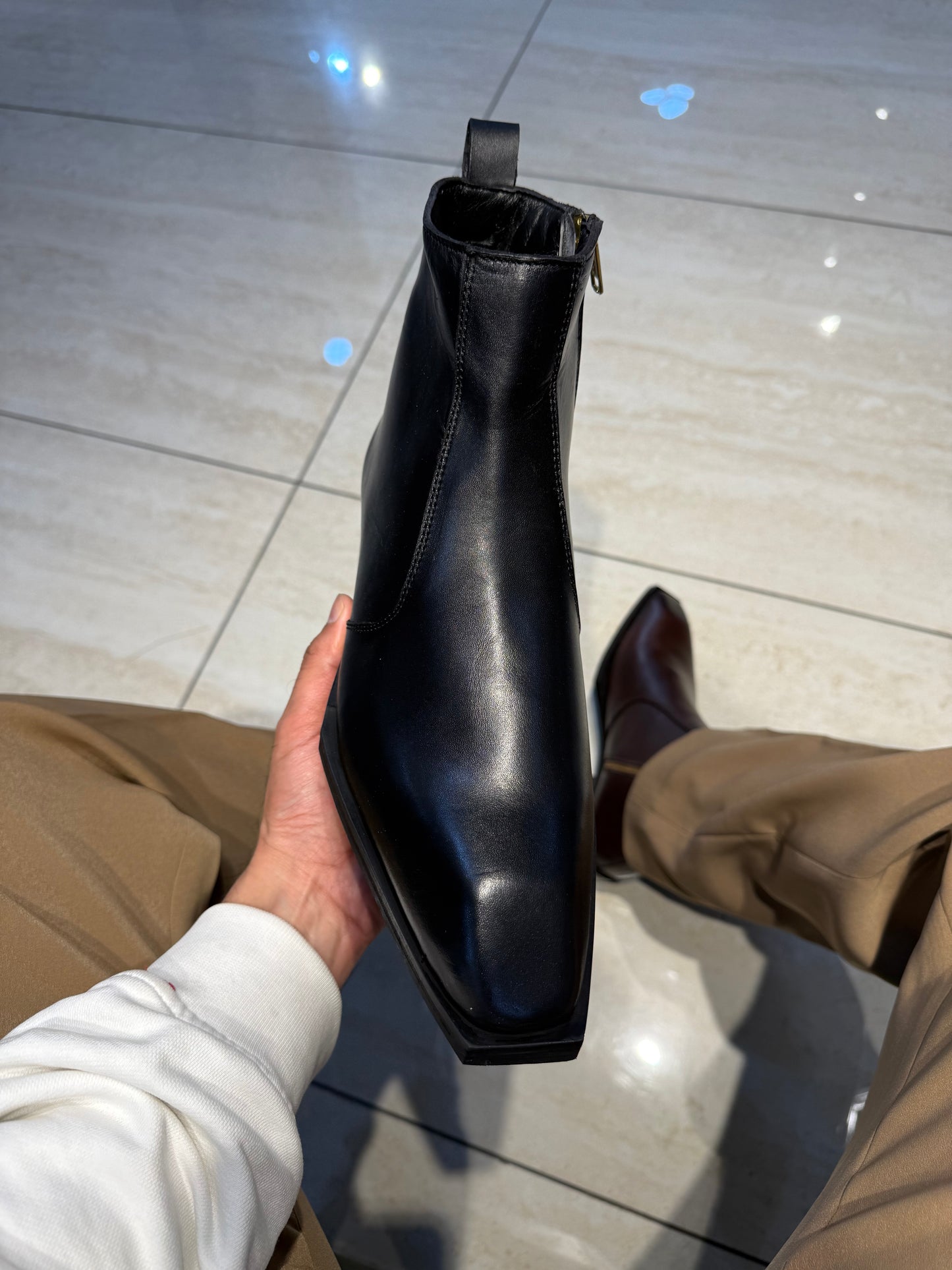 Cuban and Chelsea boots