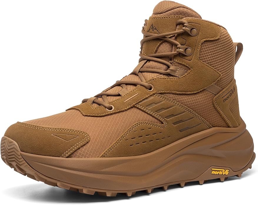 Men's Wide Toe Box Hiking Boots Low Drop Waterproof