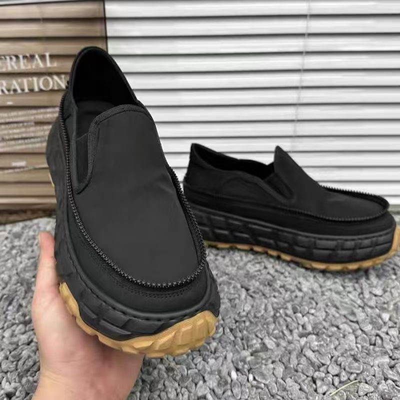 New Casual Puffer Shoes with Zipper