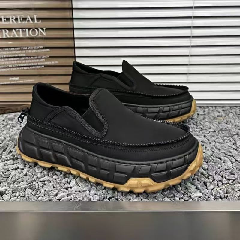 New Casual Puffer Shoes with Zipper