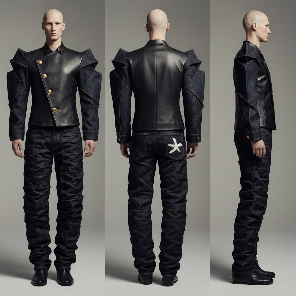 Cowboy Armor Leather Jacket