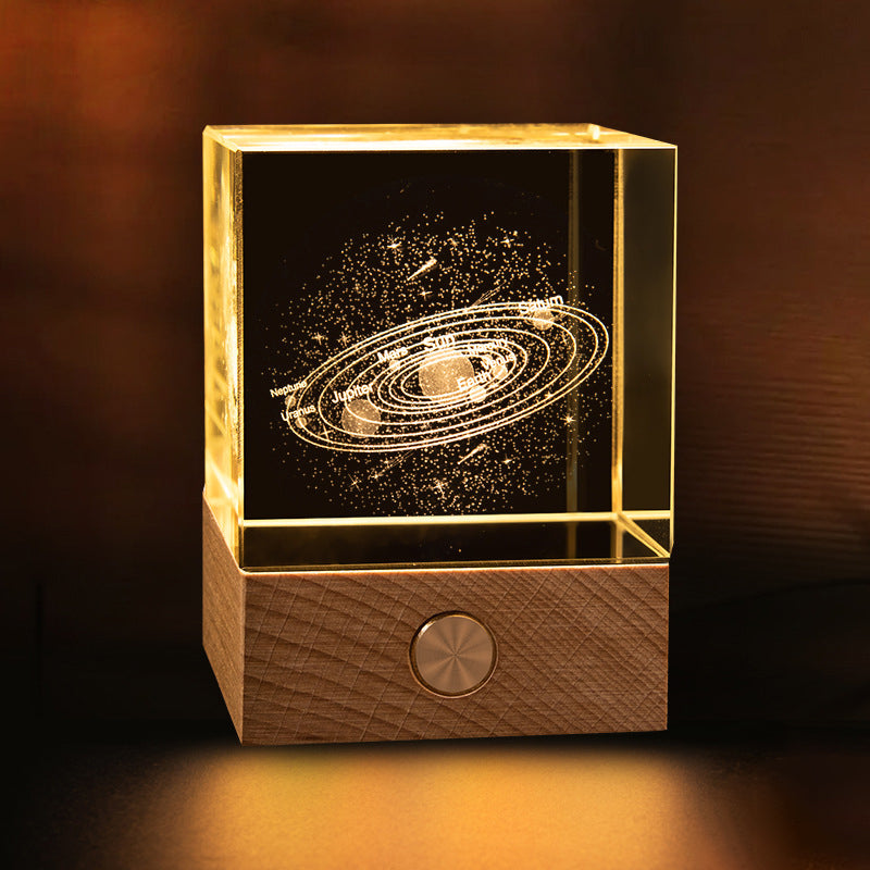 😊🎅🔥Last day of the sale! 3D Planet Crystal decorate🪐