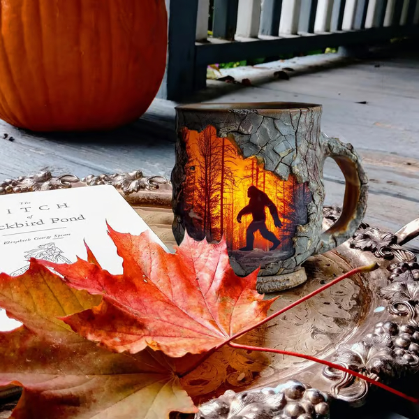 Bigfoot Forest Fire Mug