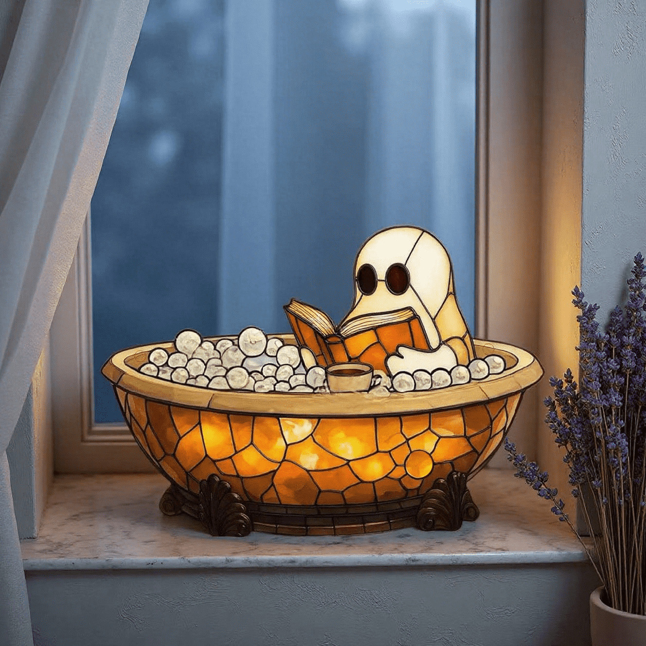 🎃49% OFF -👻Ghost Bubble Bath Lamp
