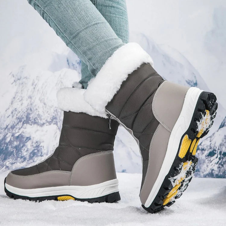 CozyStep™ Women's Winter Outdoor Snow Boots, Anti-Cold Warm Non-Slip Comfortable Hiking Boots
