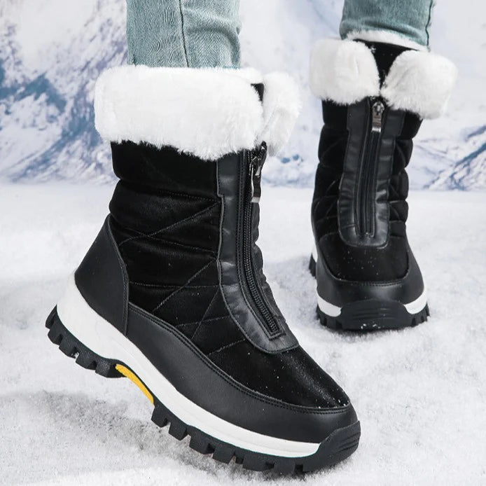 CozyStep™ Women's Winter Outdoor Snow Boots, Anti-Cold Warm Non-Slip Comfortable Hiking Boots