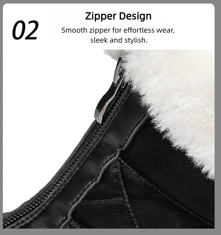 CozyStep™ Women's Winter Outdoor Snow Boots, Anti-Cold Warm Non-Slip Comfortable Hiking Boots