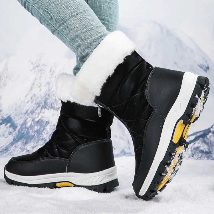 CozyStep™ Women's Winter Outdoor Snow Boots, Anti-Cold Warm Non-Slip Comfortable Hiking Boots