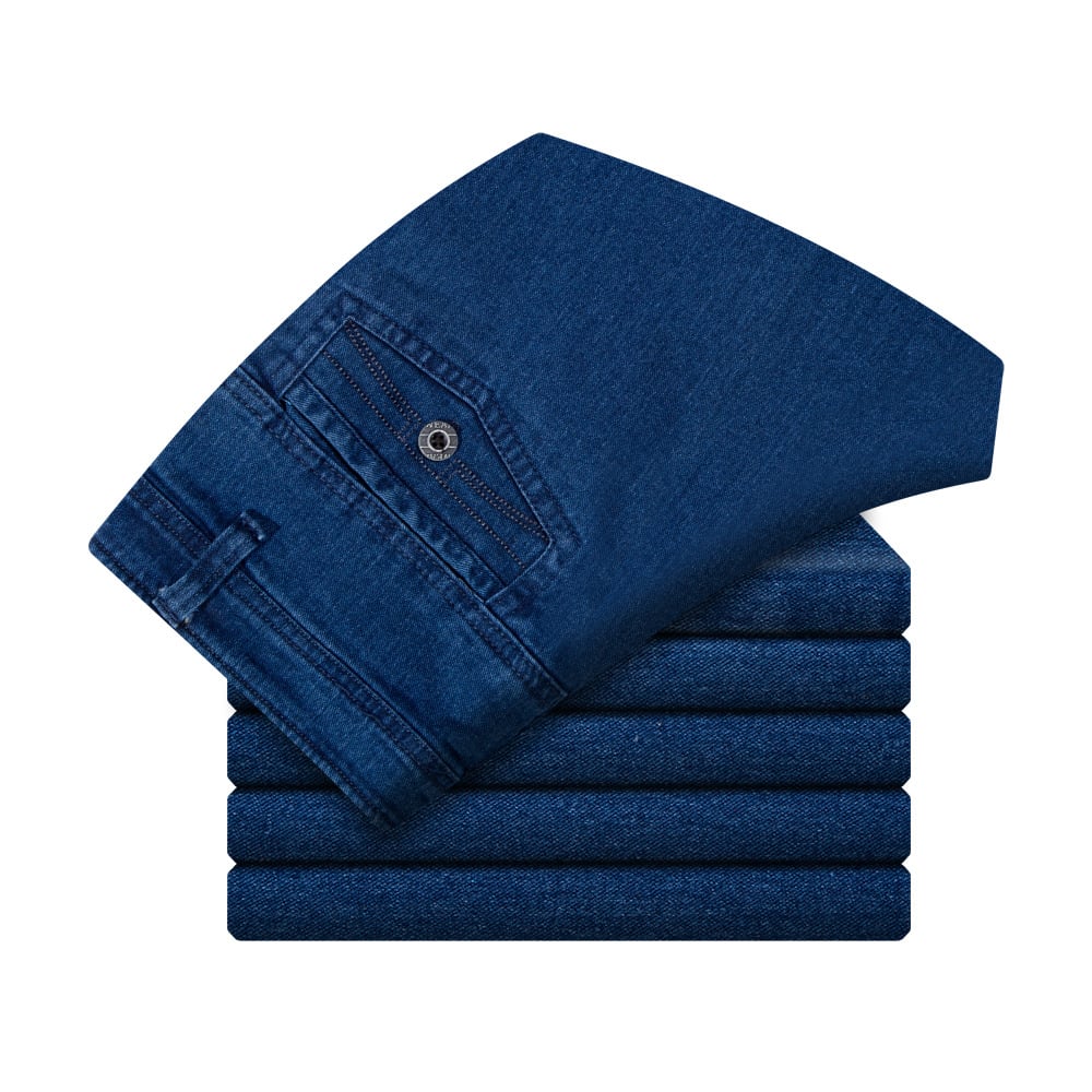 Men's High Waist Straight Cut Jeans（BUY 2 AND GET FREE SHIPPING AND 10% OFF - ⏰ONLY FOR TODAY⏰）