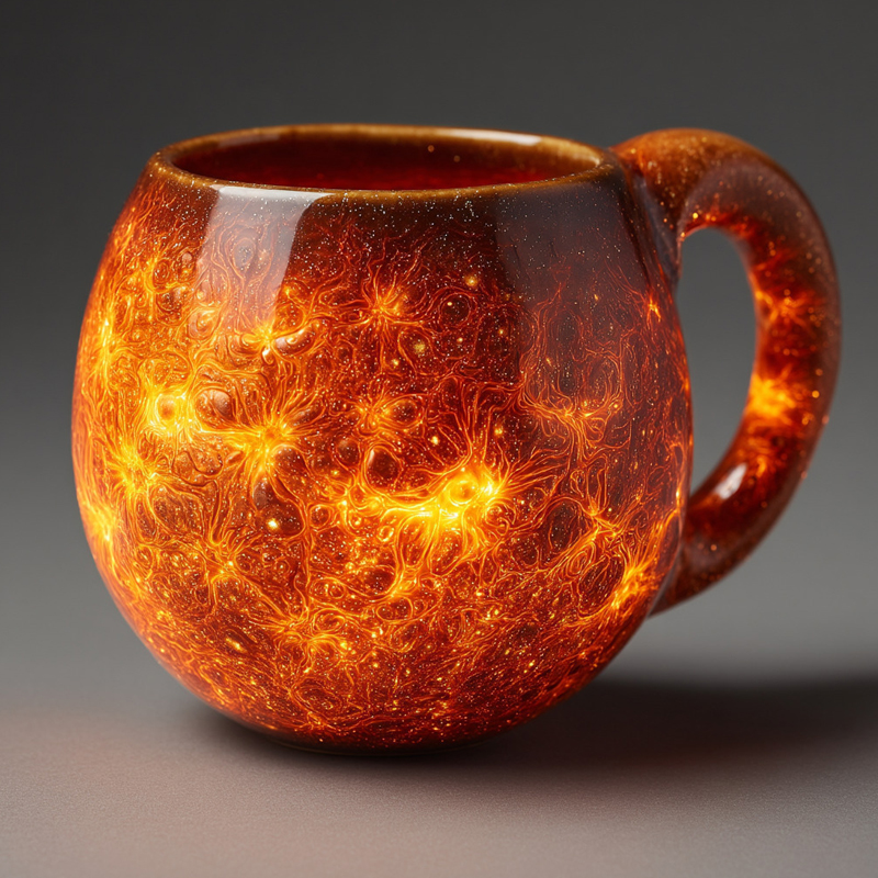 😊Yooshoverk Coffee Mug Planetary Space-Themed Ceramic Durable Novelty Cup for Astronomy Lovers Home Office Cosmic Gift