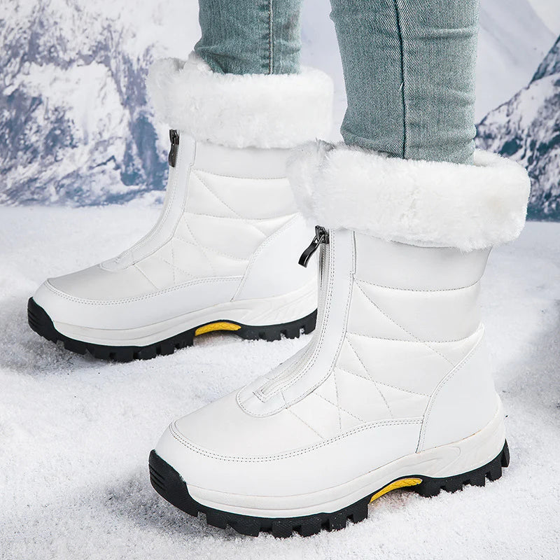 CozyStep™ Women's Winter Outdoor Snow Boots, Anti-Cold Warm Non-Slip Comfortable Hiking Boots