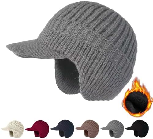 Fjordwarm – Skandinavische Wintermütze mit Ohrenschutz (Unisex-Einheitsgröße)