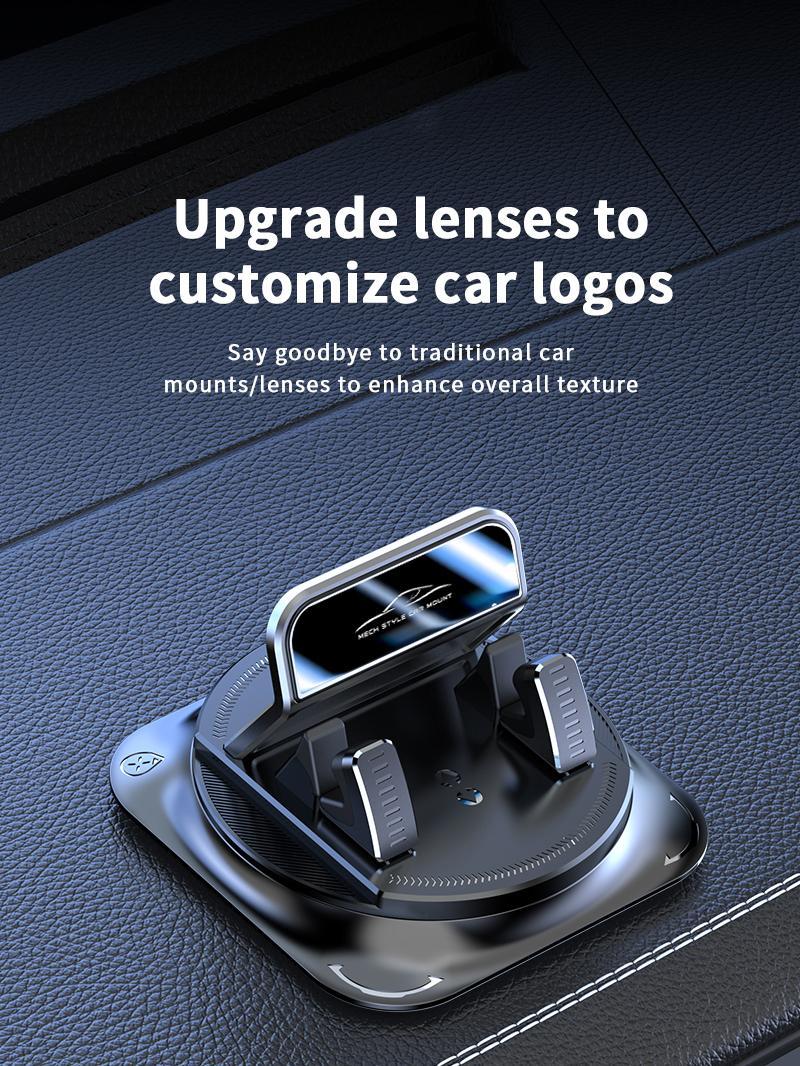 Car Phone Mount with Strong Suction Cup &ndash; 360 &deg;   Rotation, Adjustable Viewing Angles, Anti-Slip Holder for All Phones.