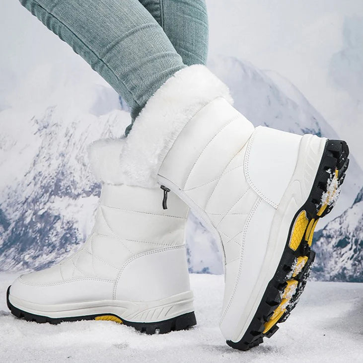 CozyStep™ Women's Winter Outdoor Snow Boots, Anti-Cold Warm Non-Slip Comfortable Hiking Boots