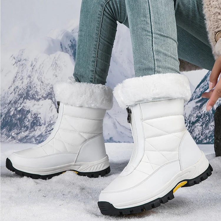 CozyStep™ Women's Winter Outdoor Snow Boots, Anti-Cold Warm Non-Slip Comfortable Hiking Boots