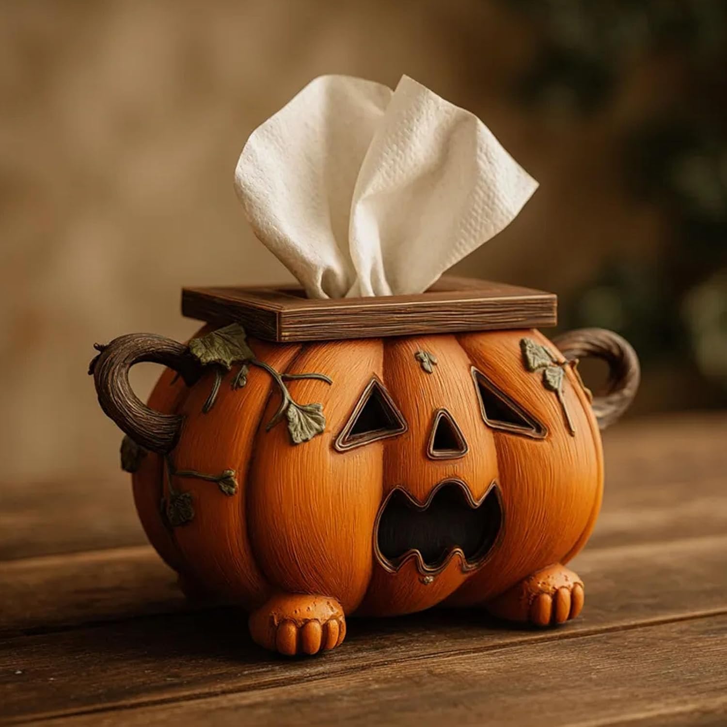 🎃Halloween Early Bird Special Sale 49% OFF - Halloween Pumpkin Tissue Box Holder