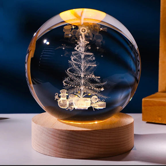 💫(🔥Hot Sale🔥) 3D Planet Crystal Ball🎄