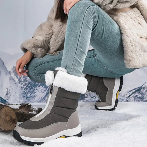 CozyStep™ Women's Winter Outdoor Snow Boots, Anti-Cold Warm Non-Slip Comfortable Hiking Boots