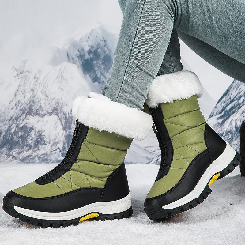 CozyStep™ Women's Winter Outdoor Snow Boots, Anti-Cold Warm Non-Slip Comfortable Hiking Boots