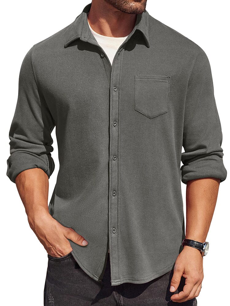 Classic Simple Shirt Jacket