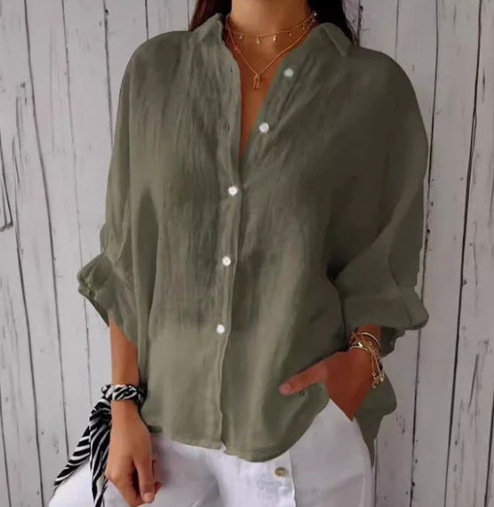 Women's Breathable Polo | Button Down