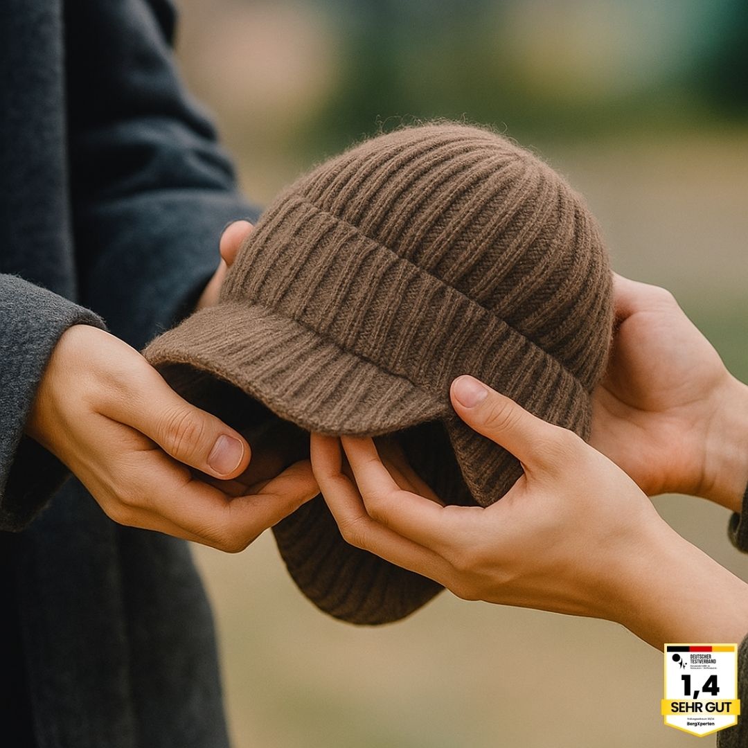 Fjordwarm – Skandinavische Wintermütze mit Ohrenschutz (Unisex-Einheitsgröße)