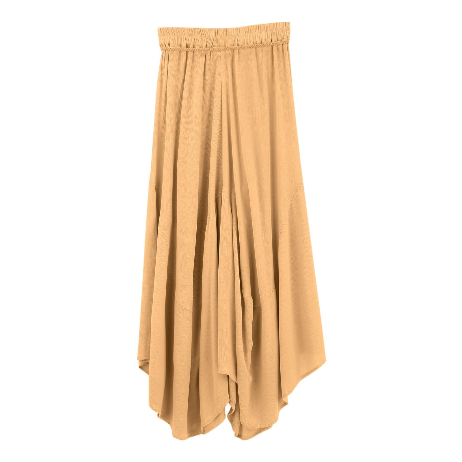Spring and autumn women's casual solid color loose skirt two-piece suit