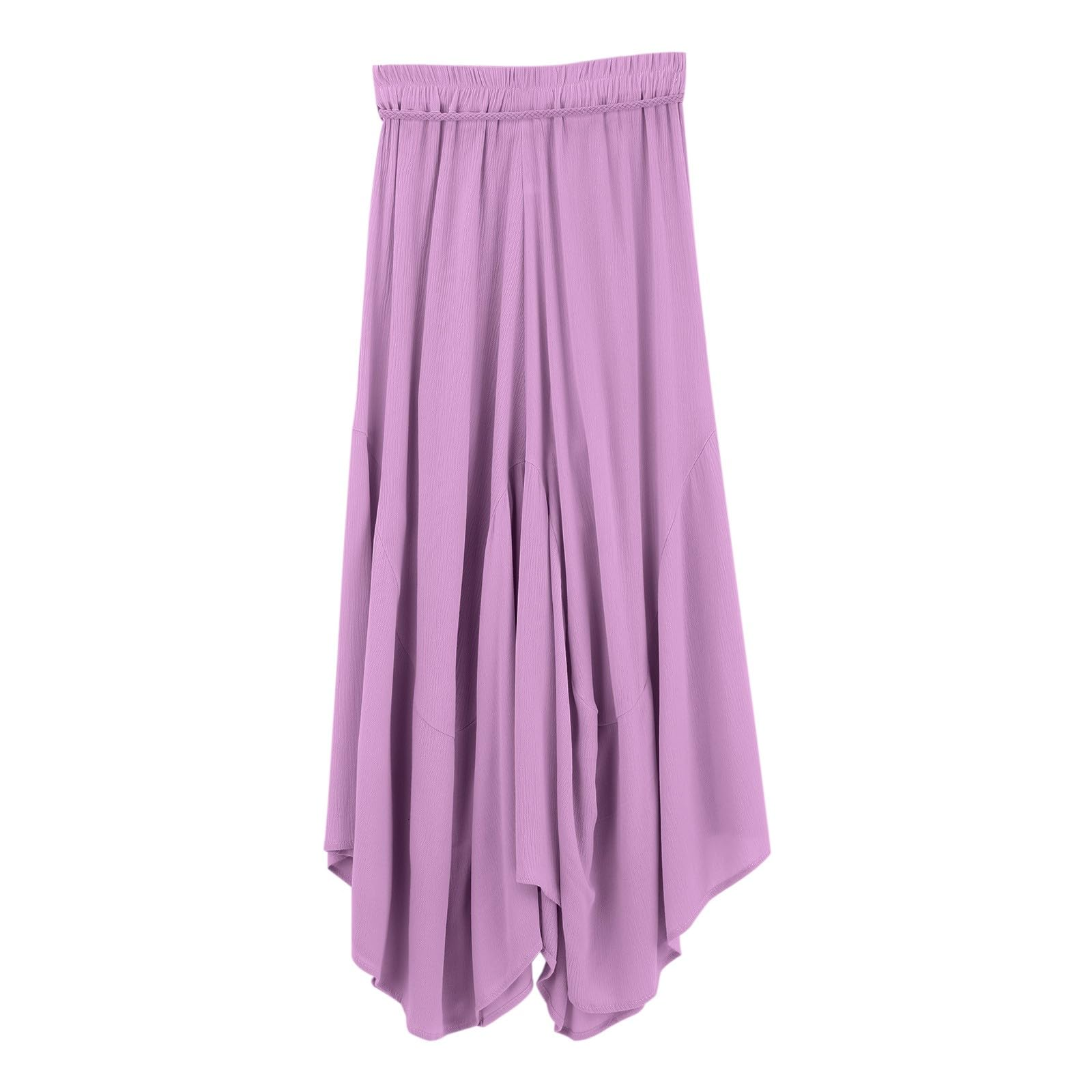 Spring and autumn women's casual solid color loose skirt two-piece suit