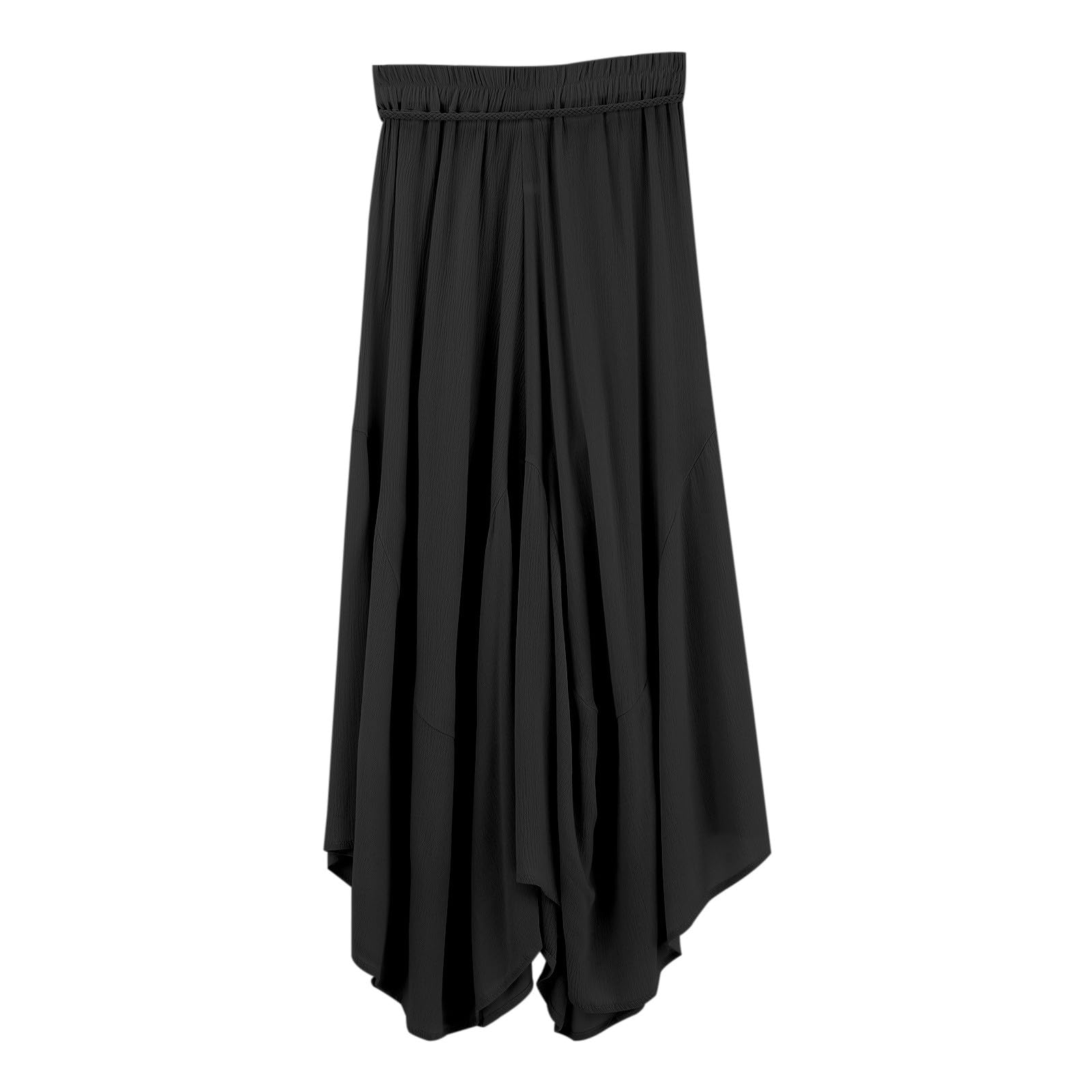 Spring and autumn women's casual solid color loose skirt two-piece suit