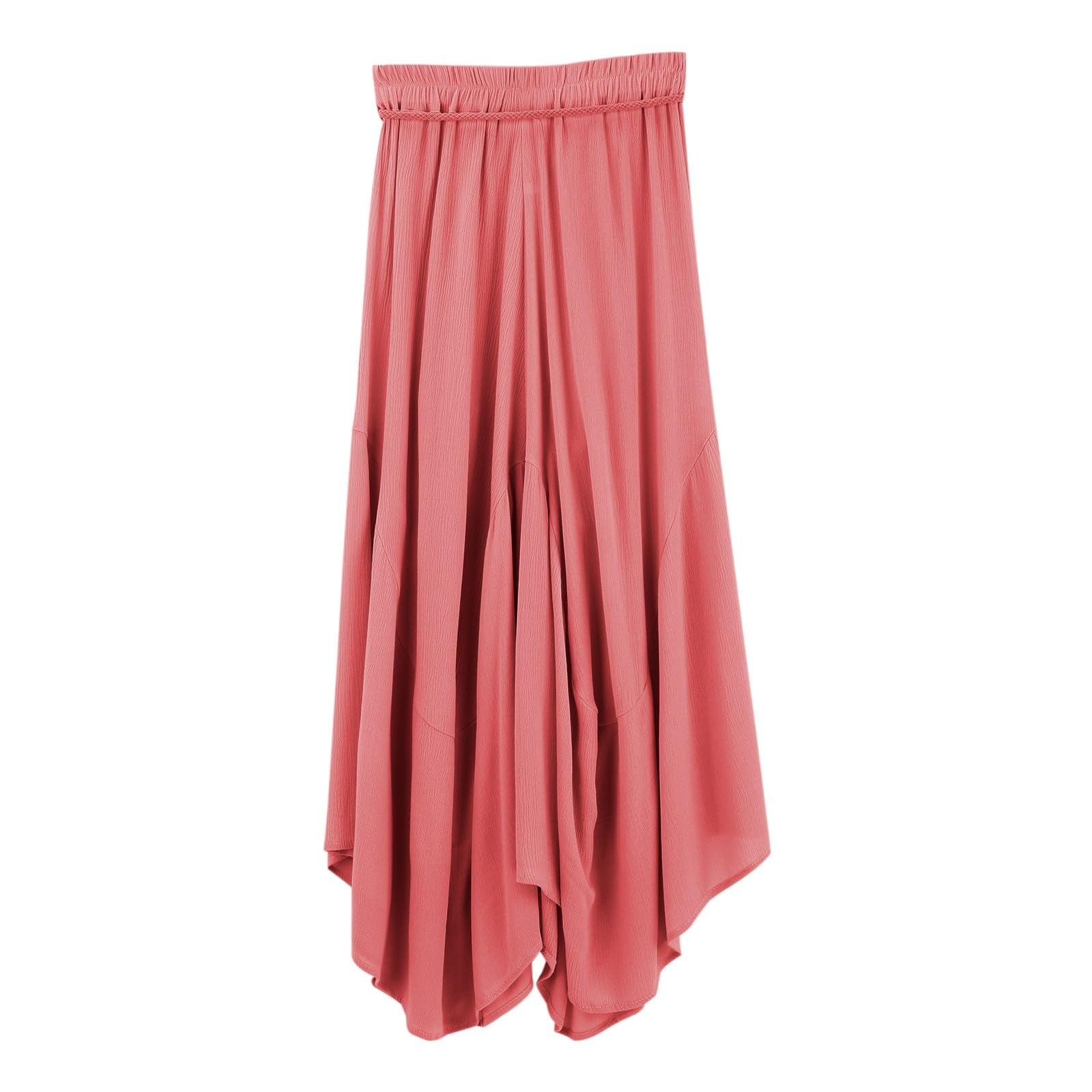 Spring and autumn women's casual solid color loose skirt two-piece suit