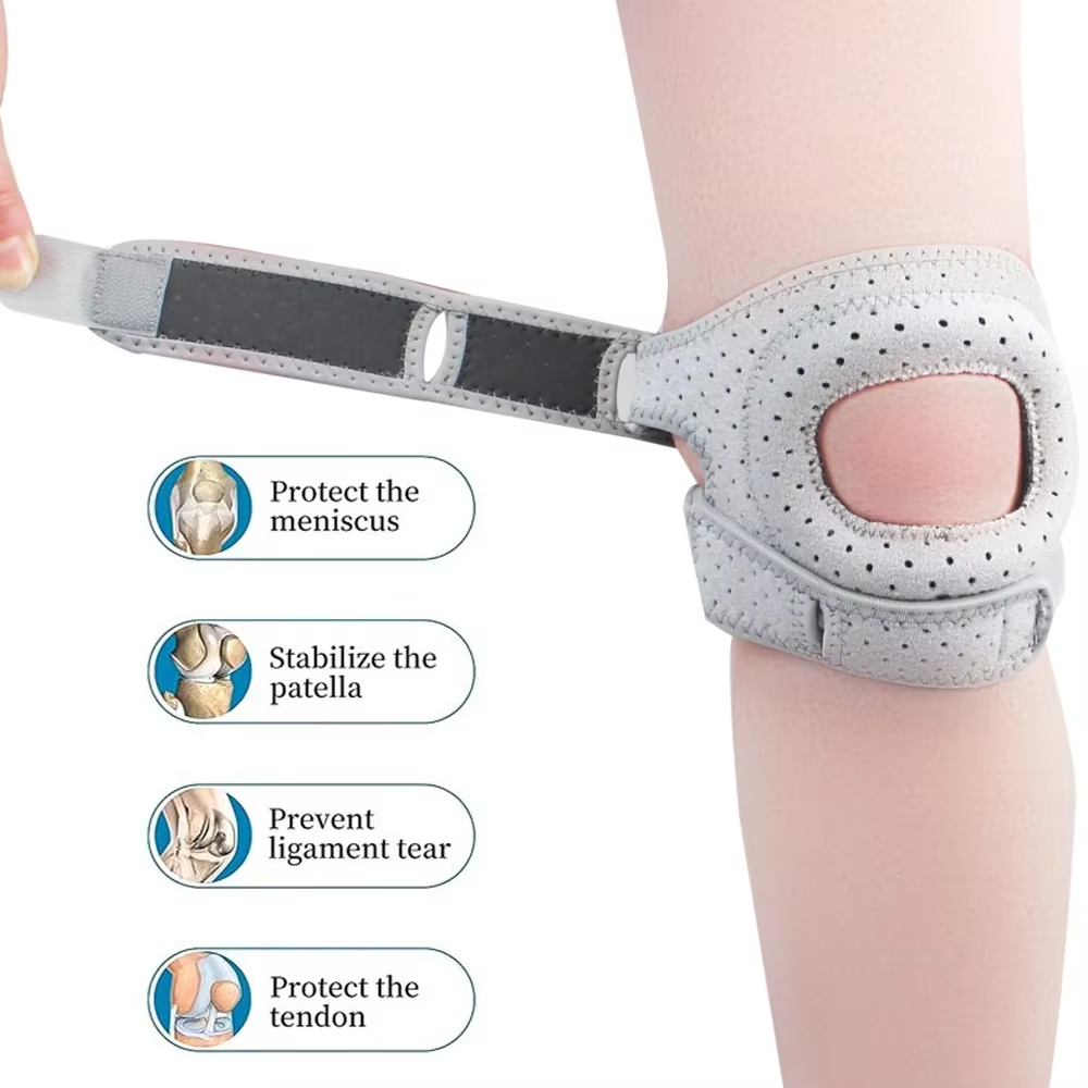 Dual Patella Knee Straps,Adjustable Knee Brace Patella Stabilizer for Knee Pain Relief,Running,Arthritis,Injury Recovery
