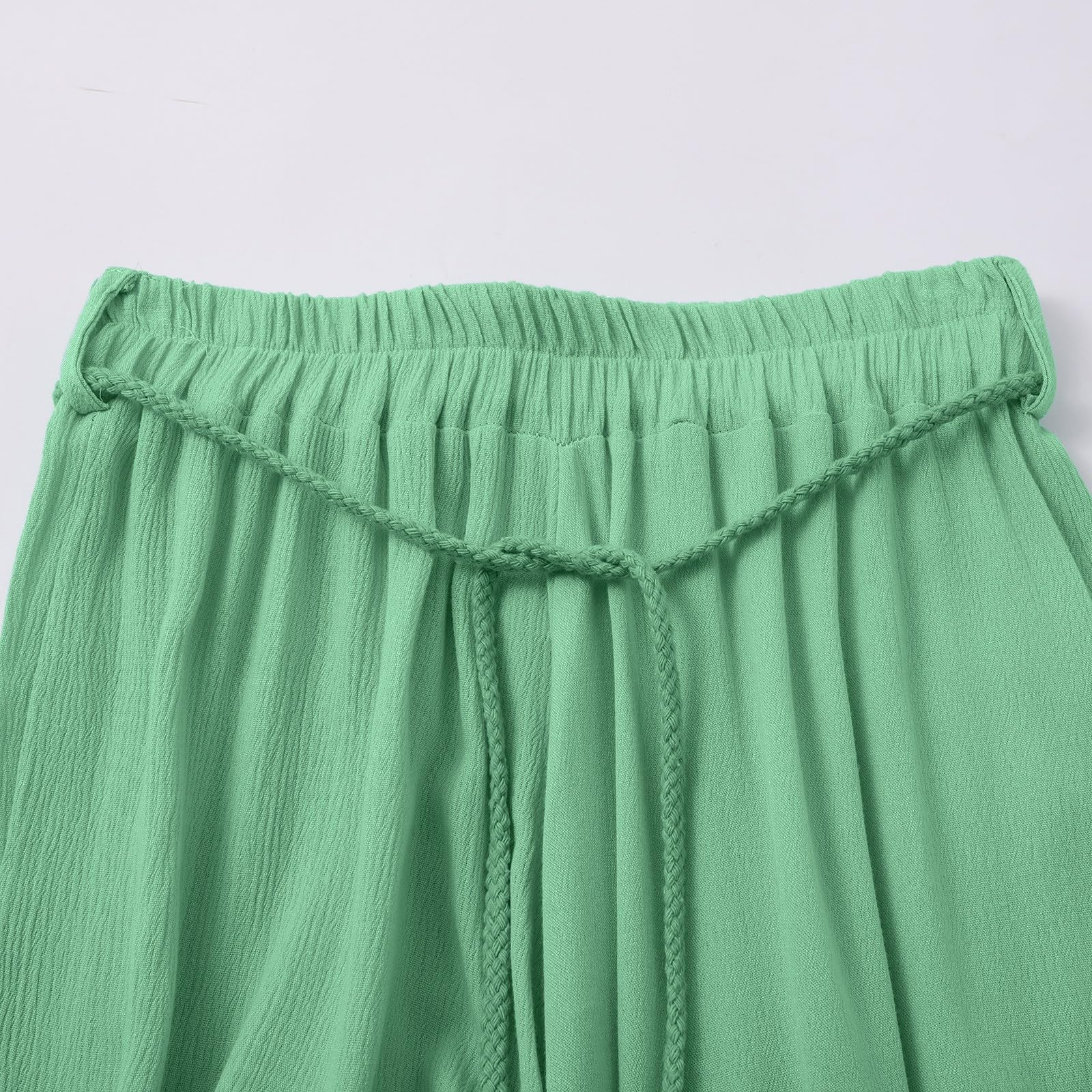 Spring and autumn women's casual solid color loose skirt two-piece suit