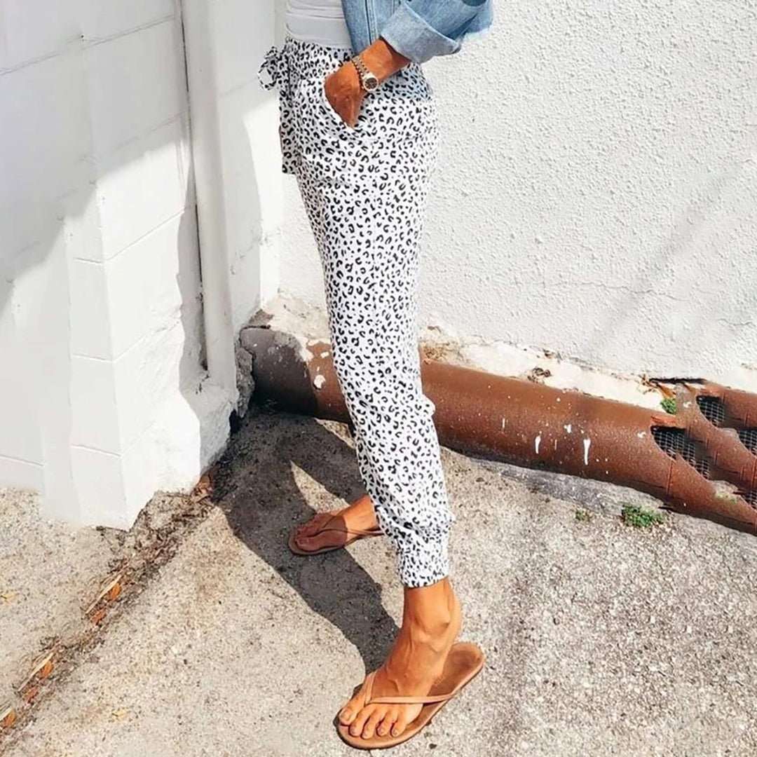 Leopard Print Pants