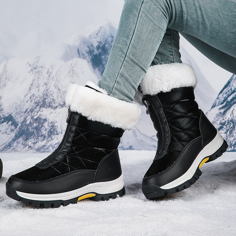 CozyStep™ Women's Winter Outdoor Snow Boots, Anti-Cold Warm Non-Slip Comfortable Hiking Boots