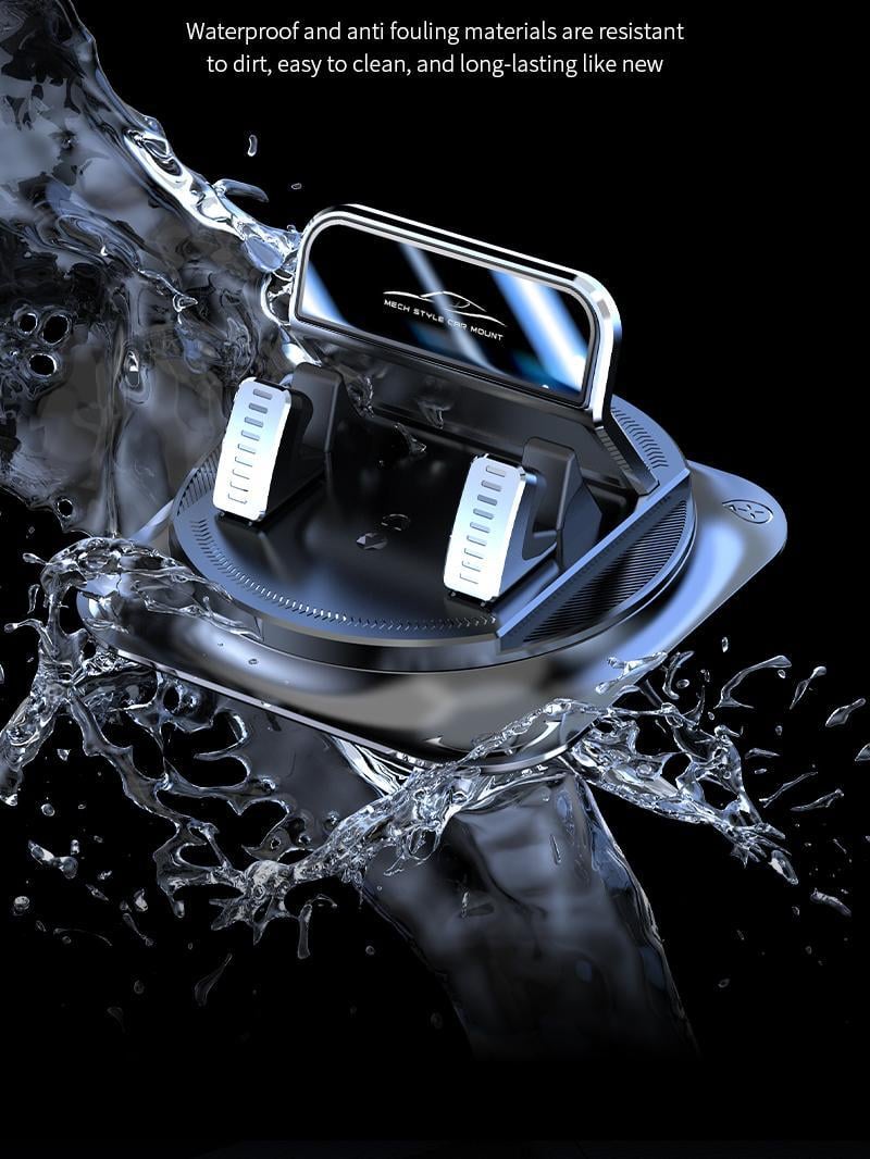 Car Phone Mount with Strong Suction Cup &ndash; 360 &deg;   Rotation, Adjustable Viewing Angles, Anti-Slip Holder for All Phones.