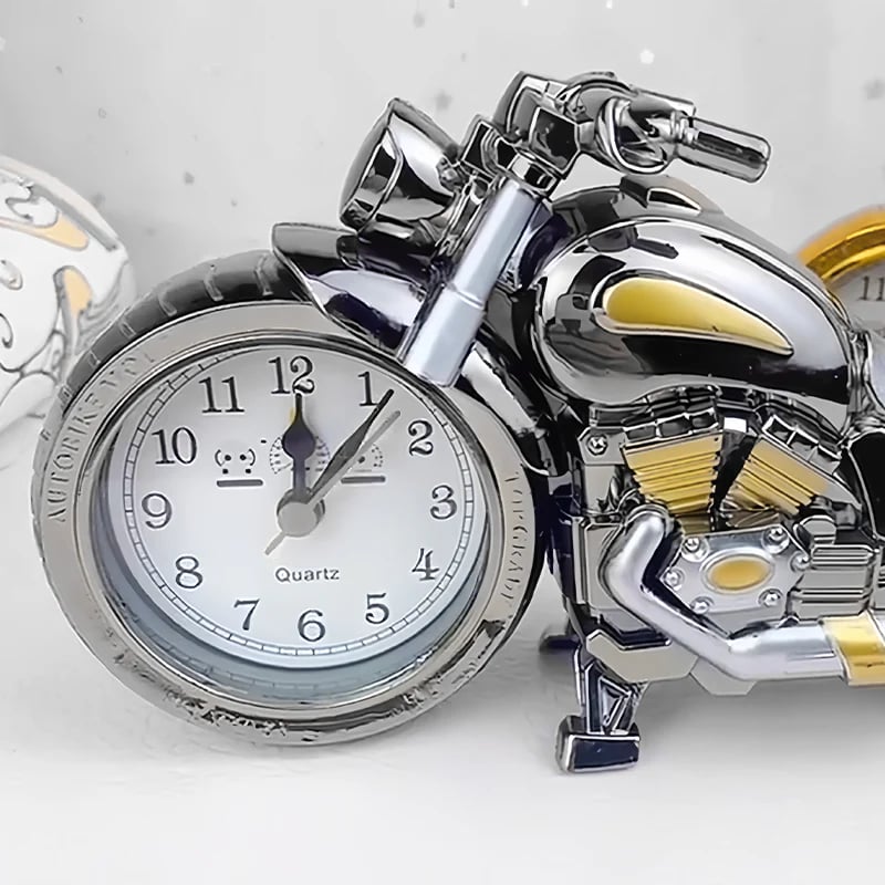 Creative Motorcycle Alarm Clock
