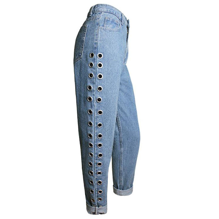 Women’s Grommet Jeans | Fashion-Forward