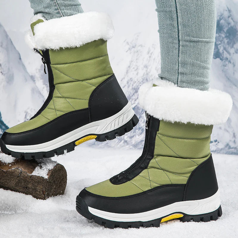 CozyStep™ Women's Winter Outdoor Snow Boots, Anti-Cold Warm Non-Slip Comfortable Hiking Boots