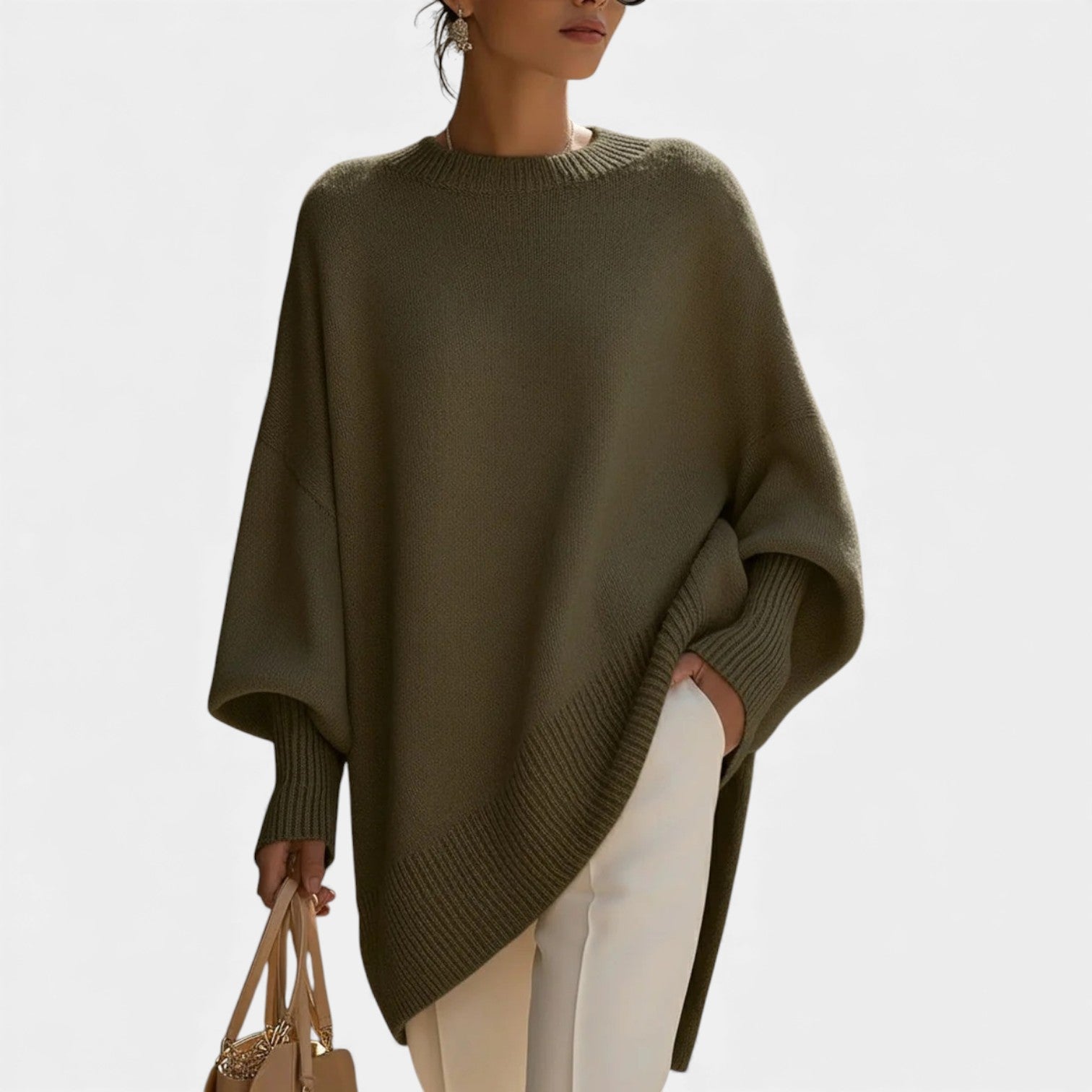 Women’s Premium Wool Sweater – Refined, Elegant & Comfortable