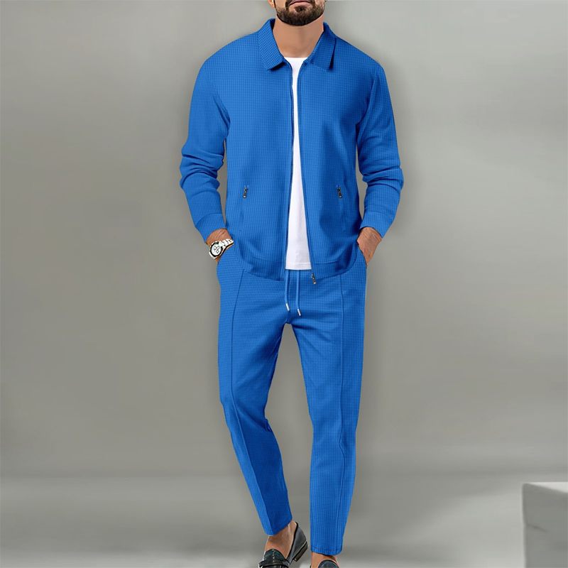 💫Christmas Pre Sale 50% OFF🎁Men’s Stylish Lapel Jacket & Jogger Pants 2-Piece Set