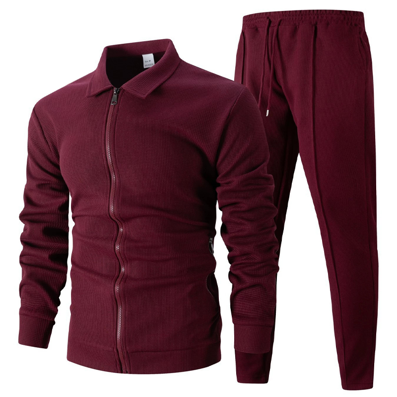 💫Christmas Pre Sale 50% OFF🎁Men’s Stylish Lapel Jacket & Jogger Pants 2-Piece Set