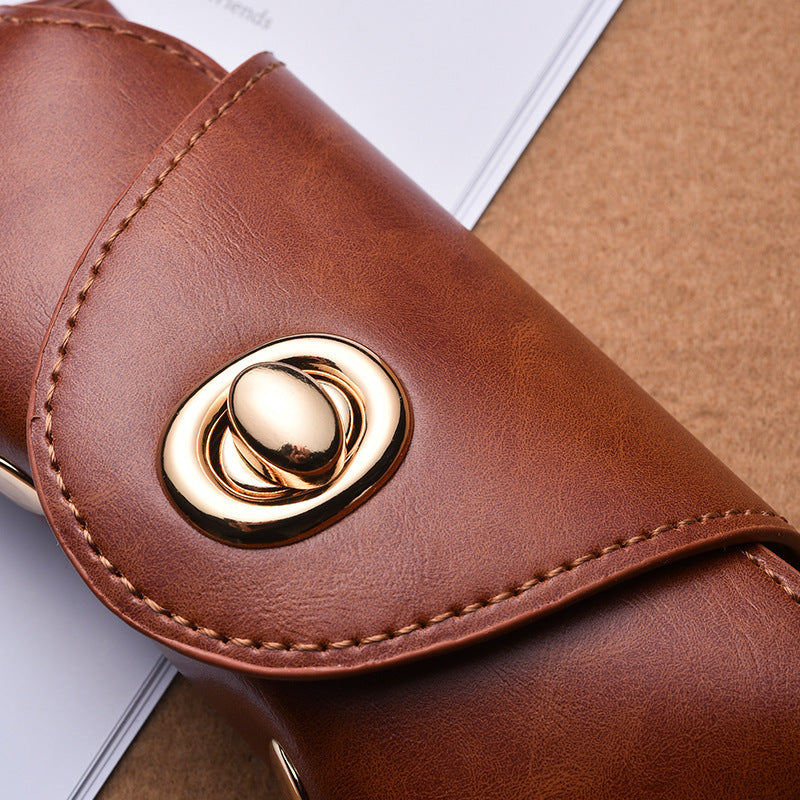 💫Retro Glasses Case With Snap Hook