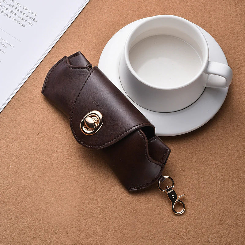 💫Retro Glasses Case With Snap Hook